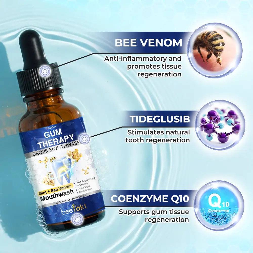 Rolimey® BeeTakt Bee Venom Dental Treatment Drops Mouthwash