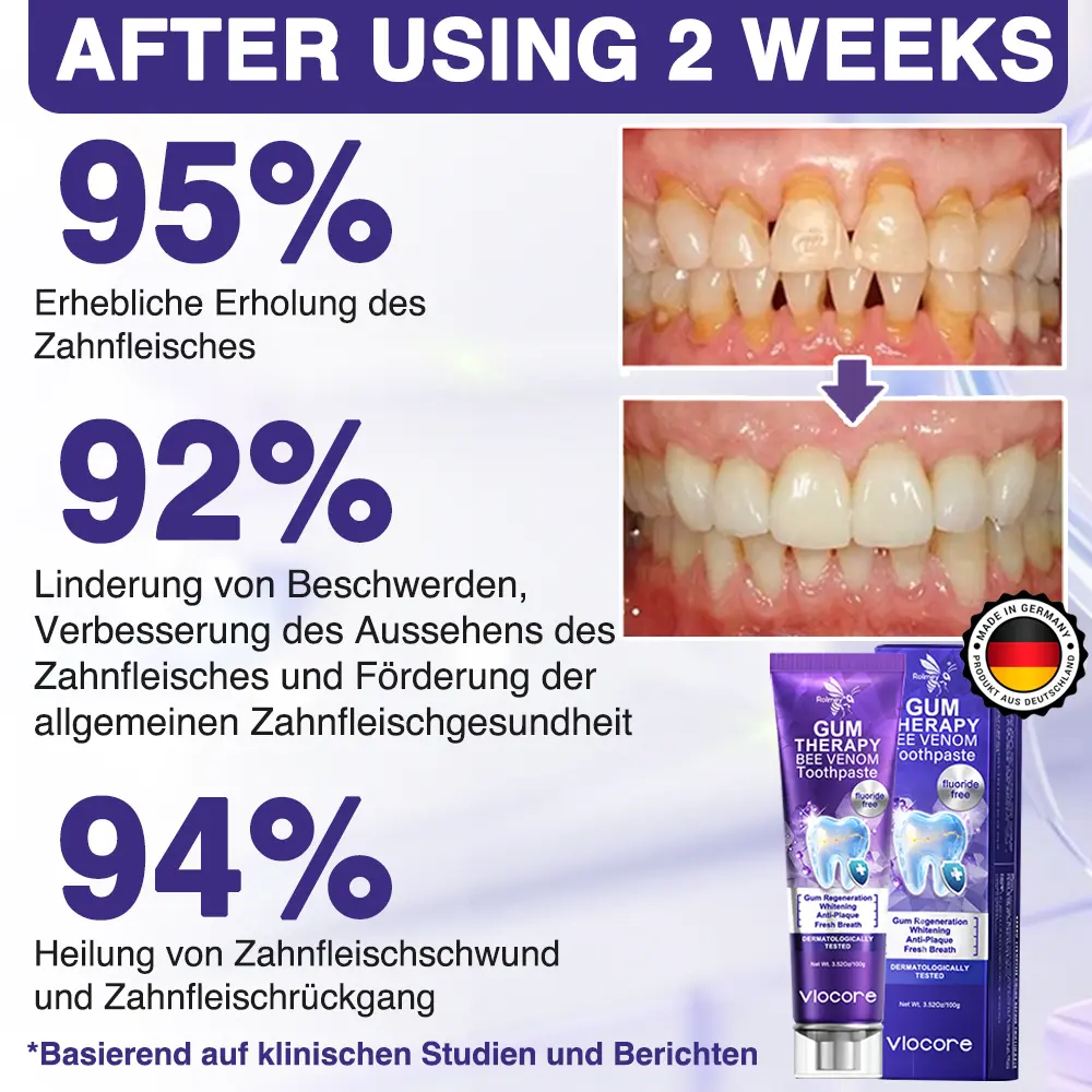 Rolimey® VioCore Zahnpasta mit Bienengift zur Zahnbehandlung