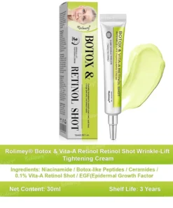 Rolimey® Botox Vita-A Retinol Shot Wrinkle-Lift Tightening cream - Last Day Promotion 50 OFF