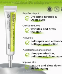 Rolimey® Botox Vita-A Retinol Wrinkle-Lift Cream Made Shipped from CA
