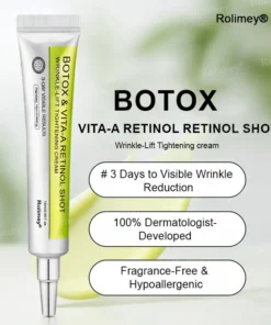 Rolimey® Botox Vita-A Retinol Shot Wrinkle-Lift Tightening Cream, Last Day Promotion 70 OFF