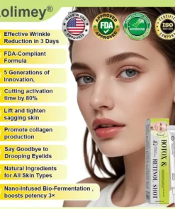 Rolimey® Botox Vita-A Retinol Shot Wrinkle-Lift Tightening Cream, Last Day Promotion 70 OFF