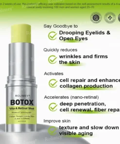 Rolimey® Botox & Vita-A Retinol Shot Wrinkle-Lift Tightening stick