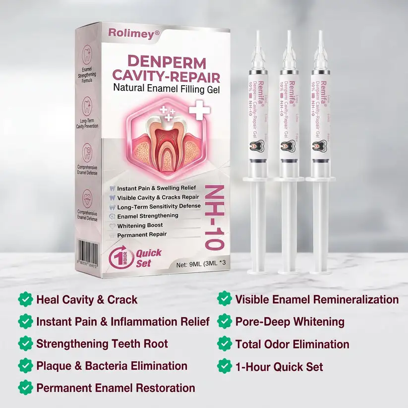 Rolimey® DenPerm Natural Enamel Restoration Gel